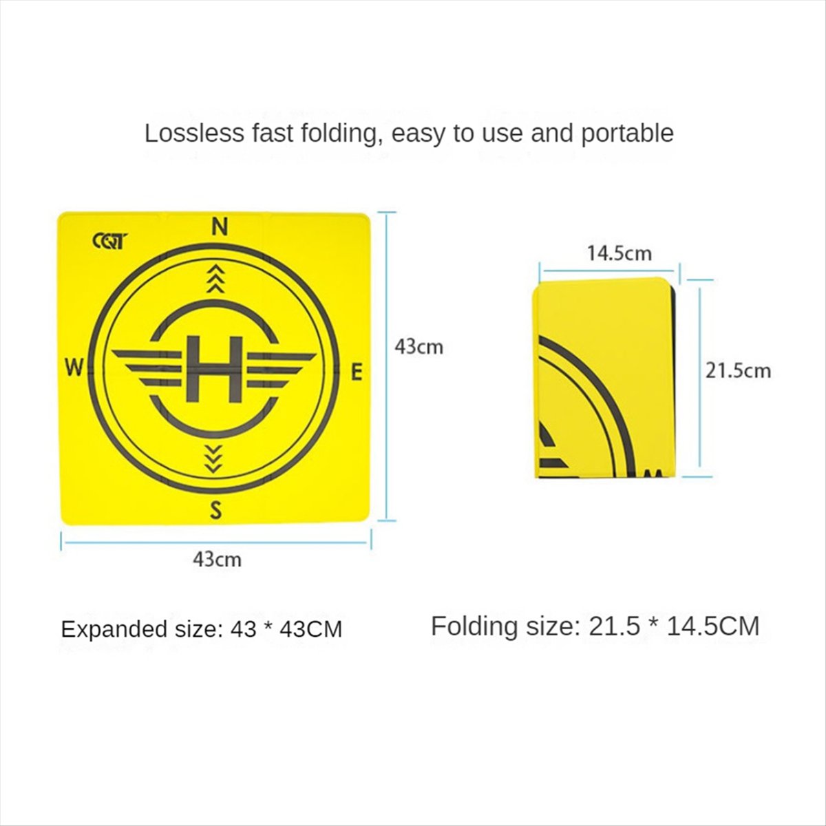 Dji Drone Mini 3 - DTC5 CQT Drone Landing Pad Foldable