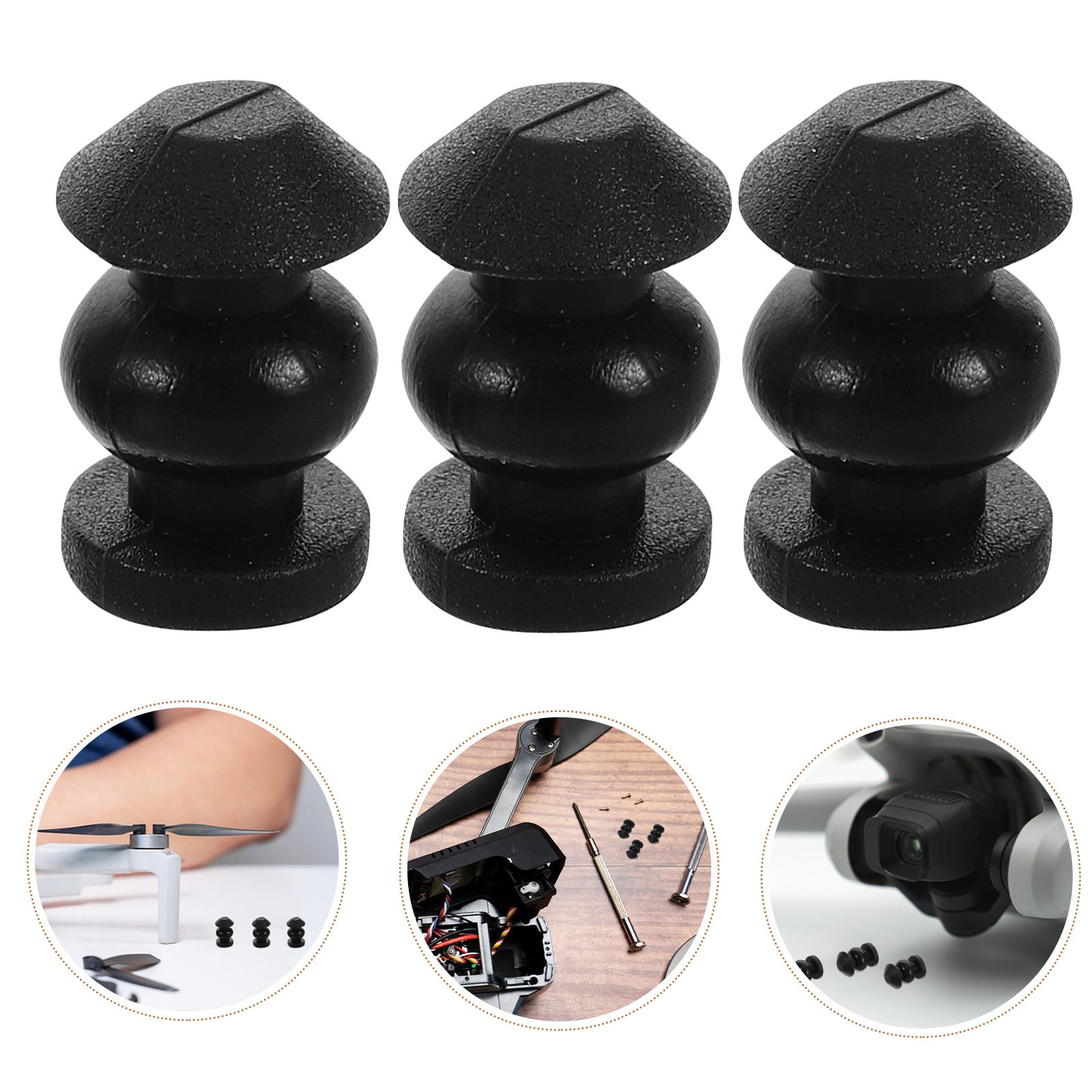 10Pcs Rc Drone Gimbal Silicone - Drone Gimbal Dampener recension och pris