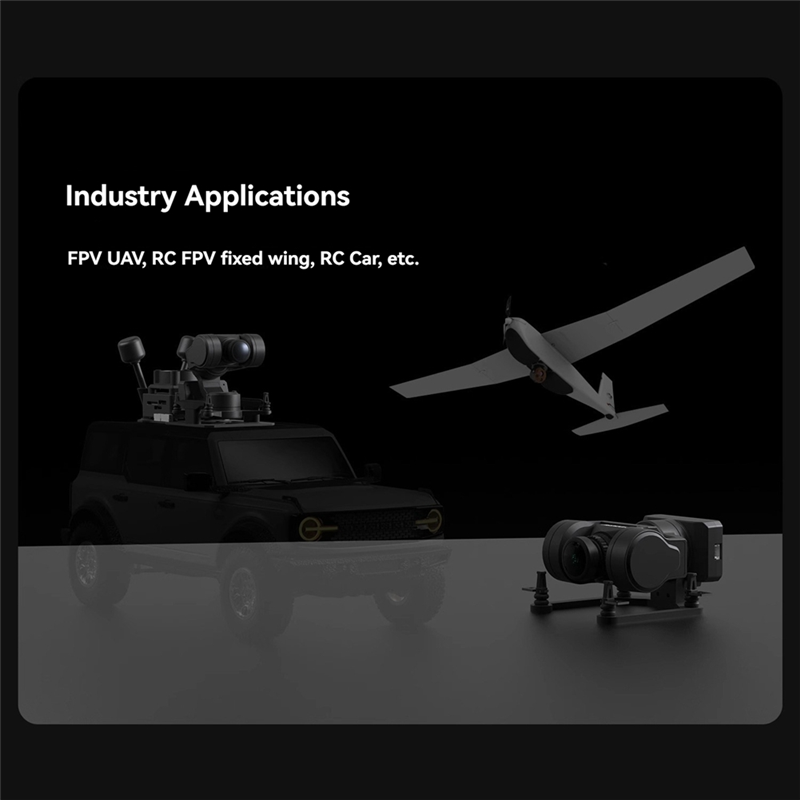 FGGS-GM1 FPV Camera Gimbal Pan - Drone Gimbal Mount recension och pris
