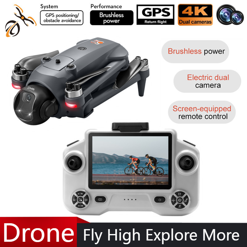 NEW YL059 Mini RC Quadcopter 4 - Drone Gimbal Brushless recension och pris