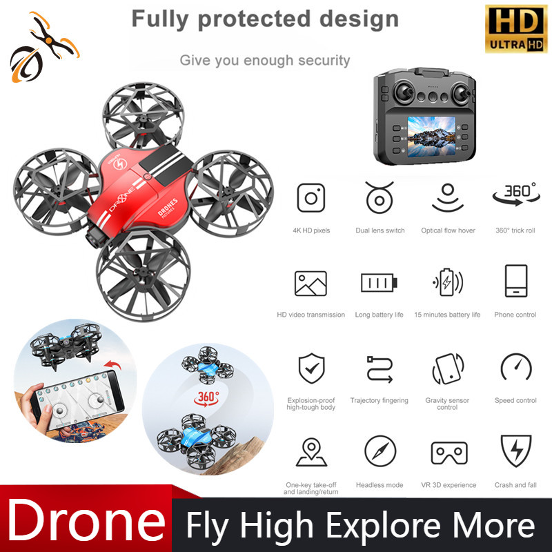 NEW Mini Drone 812PRO professi - Drone Gimbal Brushless recension och pris