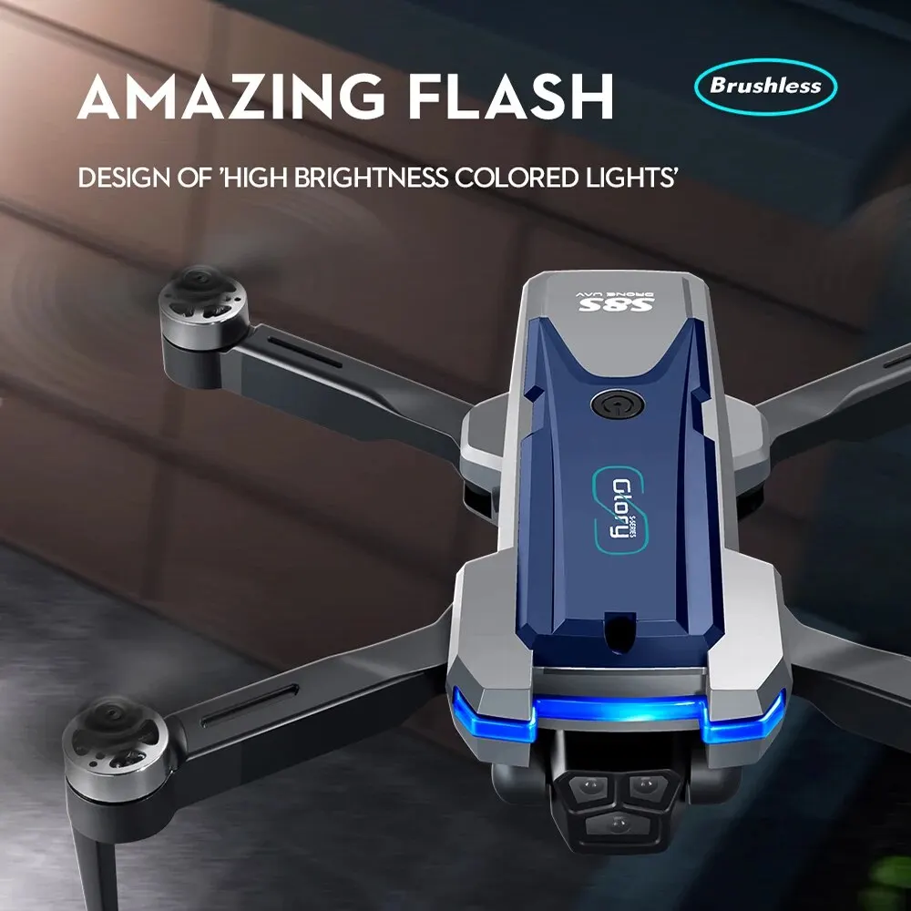 S8S GPS Drone 5G Wifi 8K HD Du - Drone Gimbal Brushless recension och pris